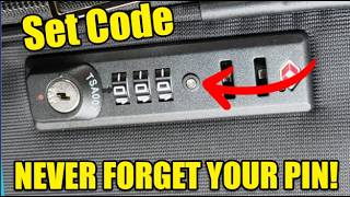 How to Set Samsonite B-Lite 5 TSA Lock (And Never Forget the Code!)