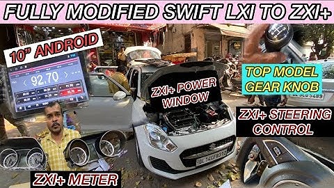 Swift LXI Modified | MGP Original Parts | MGP Original Power Window | MGP AUTO FOLD | Modified Swift