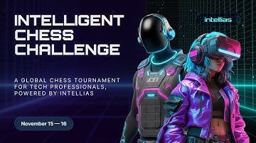 Intelligent Chess Challenge Day 1 LIVE | Global Chess Tournament for Tech Professionals 2025