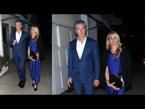 Gavin Newsom and wife Jennifer take a night off as they’re caught partying at Noah Kahan concert