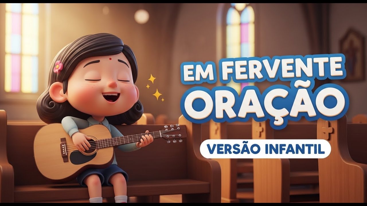 Em fervente Oração | Julia Vitoria | versão Infantil