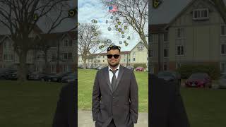 Why American Food Sizes Confuse International Students #music #youtubeshorts #studentvisa