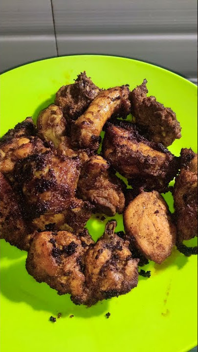 Tandoori Style Homemade fried chicken #shorts #youtubeshorts  #tandoorichicken #friedchicken
