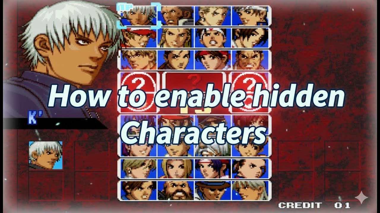 Kof Selection KOF '99で草薙京と八神庵のロックを解除する方法 | The King of Fighters '99 - Hidden ...