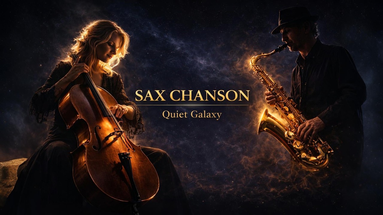 Saxophone & Cello – Silent Galaxy – Evening Love – Romantic Instrumental (Luxury Relaxing Music)