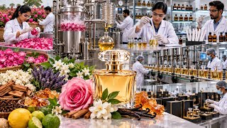 🌸 How Perfume Is Created in Labs | Complete Factory Process #manufacturing #viral #fyp #longvideo