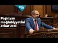 Paşinyan Qarabağ məğlubiyyətini etiraf etdi - Baku TV