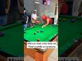 Marcos leva uma no final usando vassoura #sinuca #snooker #bilhar