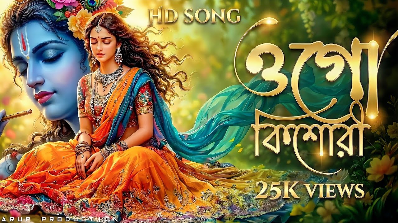 ওগো কিশোরী || হৃদয় জুড়ানো বাংলা কৃষ্ণ ভজন || Bangla Bhakti Geeti | Radha Krishna Song || Ogo Kishori