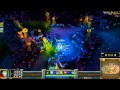LOL, Shaco solo drake in twisted treeline lvl 1