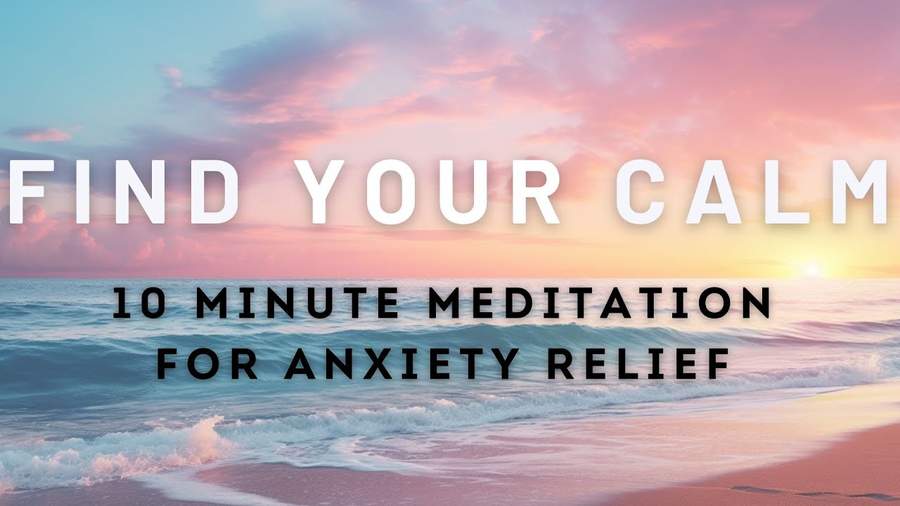 10 Minute Guided Morning Meditation for Anxiety - YouTube