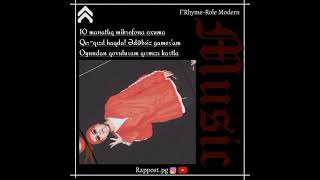 F'Rhyme -Role Modern lyrics (EDİT/LYRİCS) Resimi