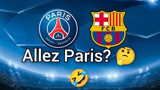 PSG vs Barcelone - Mbappé pas impliqué !? 😱🤣