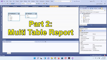 Multi Table Crystal Reports VB.NET