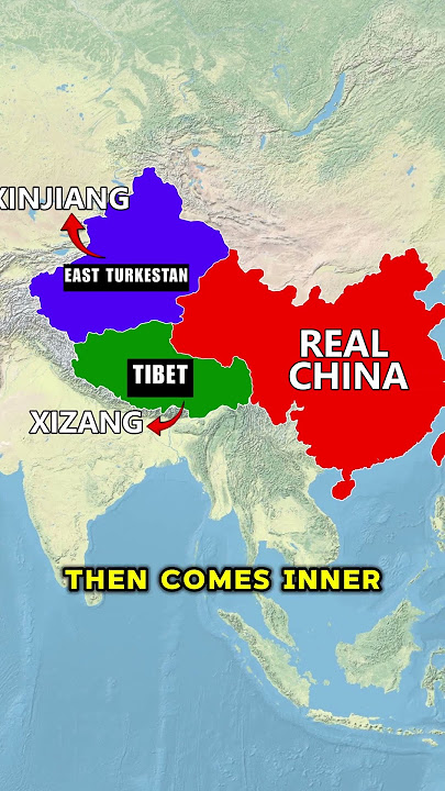 The REAL Map of China!