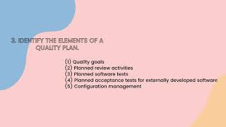 Assignment in Software Quality Assurance (Video Recording on Chapter 6 and 7)