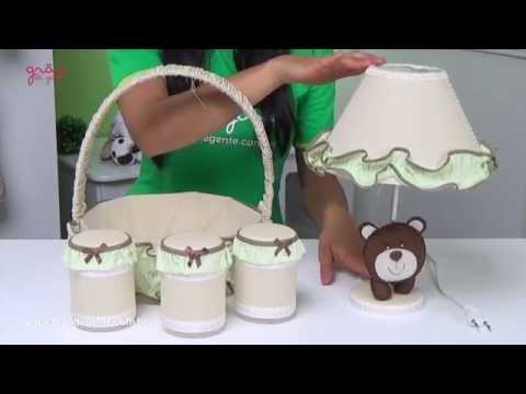 Kit Acessórios Ursinhos | Ref: 45154