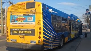 NYCT Bus: 2018 New Flyer XD40 Xcelsior [7506] on the Bx28 @ East Gun Hill Rd & Dewitt Pl