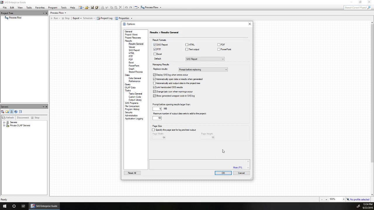 Enabling RTF output in Enterprise Guide - YouTube