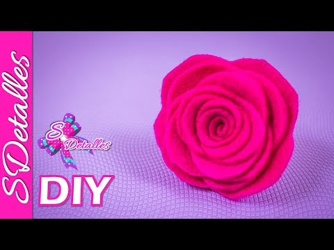 Video: Cómo Hacer Una Flor De Fieltro