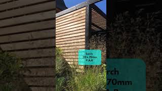 Last Chance To Buy Larch P.a.r Fencing
