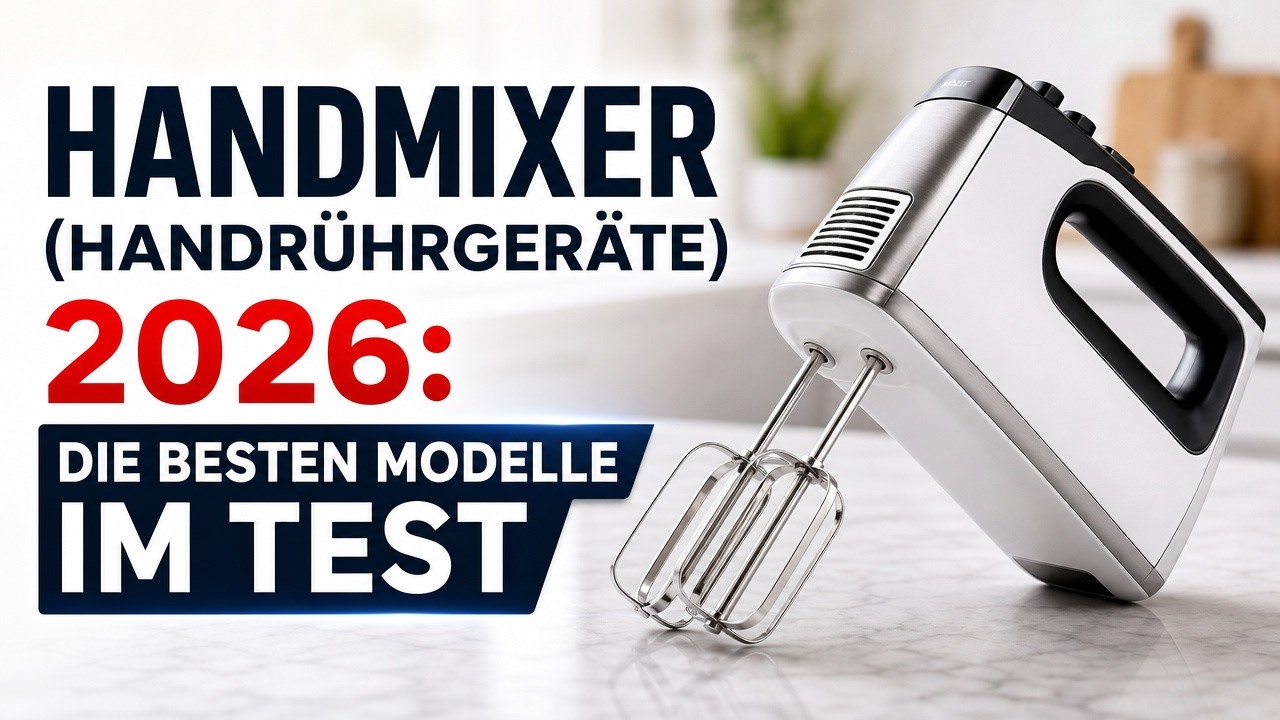 Handmixer (Handrührgeräte) 2026: Die besten Modelle im Test