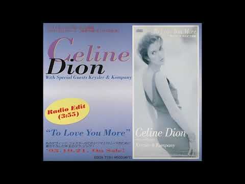 Celine Dion - To Love You More (Promo Radio Edit) [HQ audio]