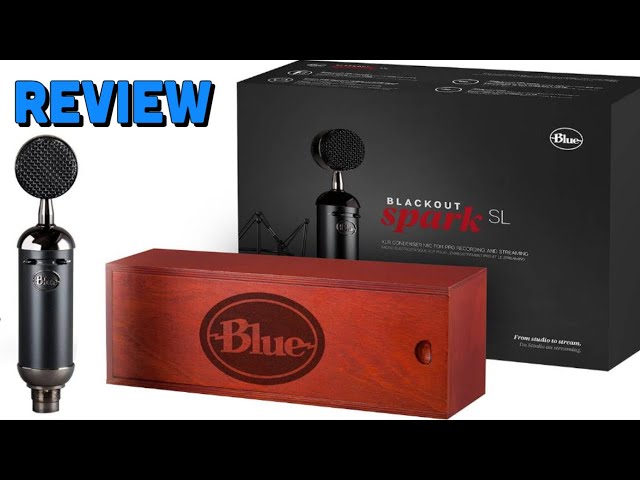 Blue Blackout Spark SL XLR Condenser Microphone Review - YouTube
