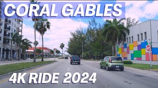 Coral Gables 4K Driving Tour [2024]