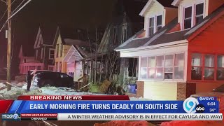 One person dead in overnight house fire on Syracuse's south side