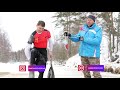 Kayak winter training and snow kayaking