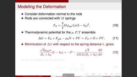 DFT Model for Adsorption-Induced Deformation of Mesoporous Materials with Non-Convex Pore Geometry