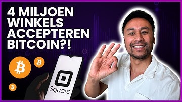 Bitcoin Adoptie EXPLODEERT! 🚀 Square Integreert BTC-Betalingen met meer dan 4 miljoen winkeliers