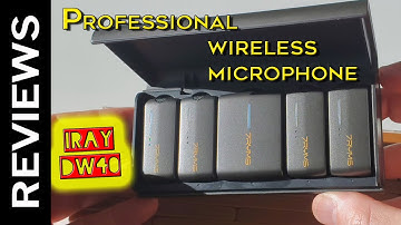 7RYMS iRay DW40 4 Channel Wireless Lavalier Microphone | 2024 Review