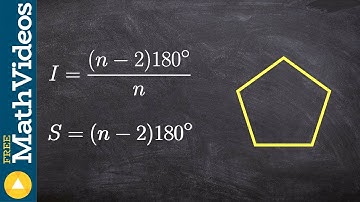 How to determine the measure of one exterior angle given the number of sides ex 3