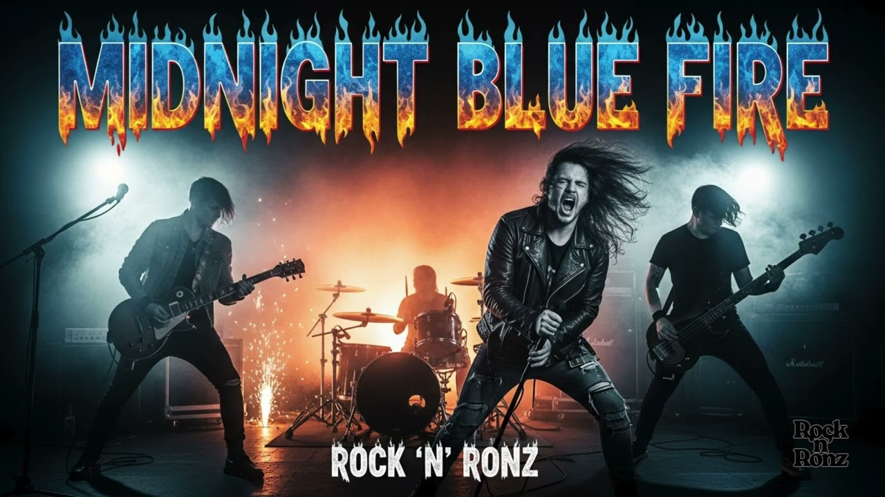 Midnight Blue Fire - Full Rock Album No 186 | Rock 'n' Ronz