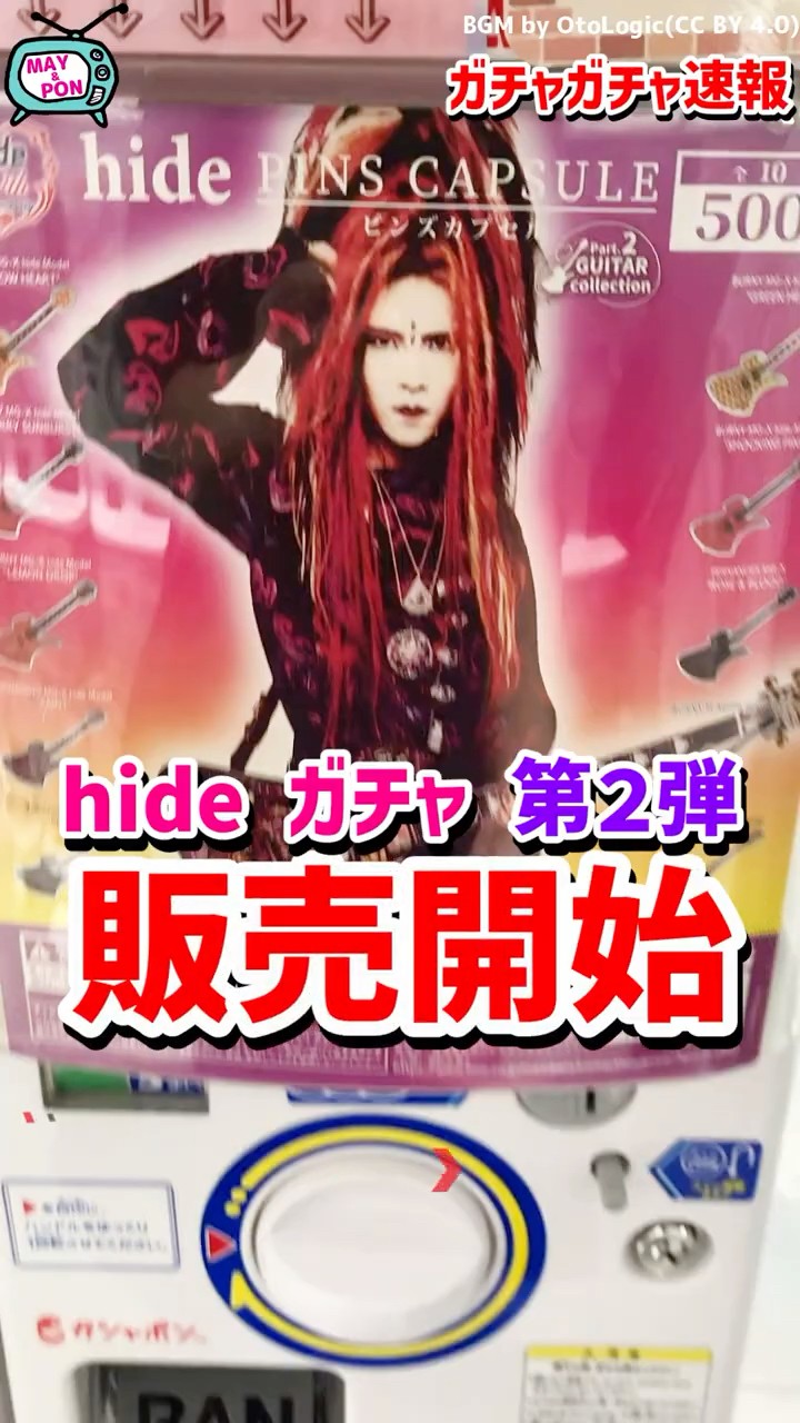 hide 60th ピンズカプセル vol.2 ギターコレクション コンプ