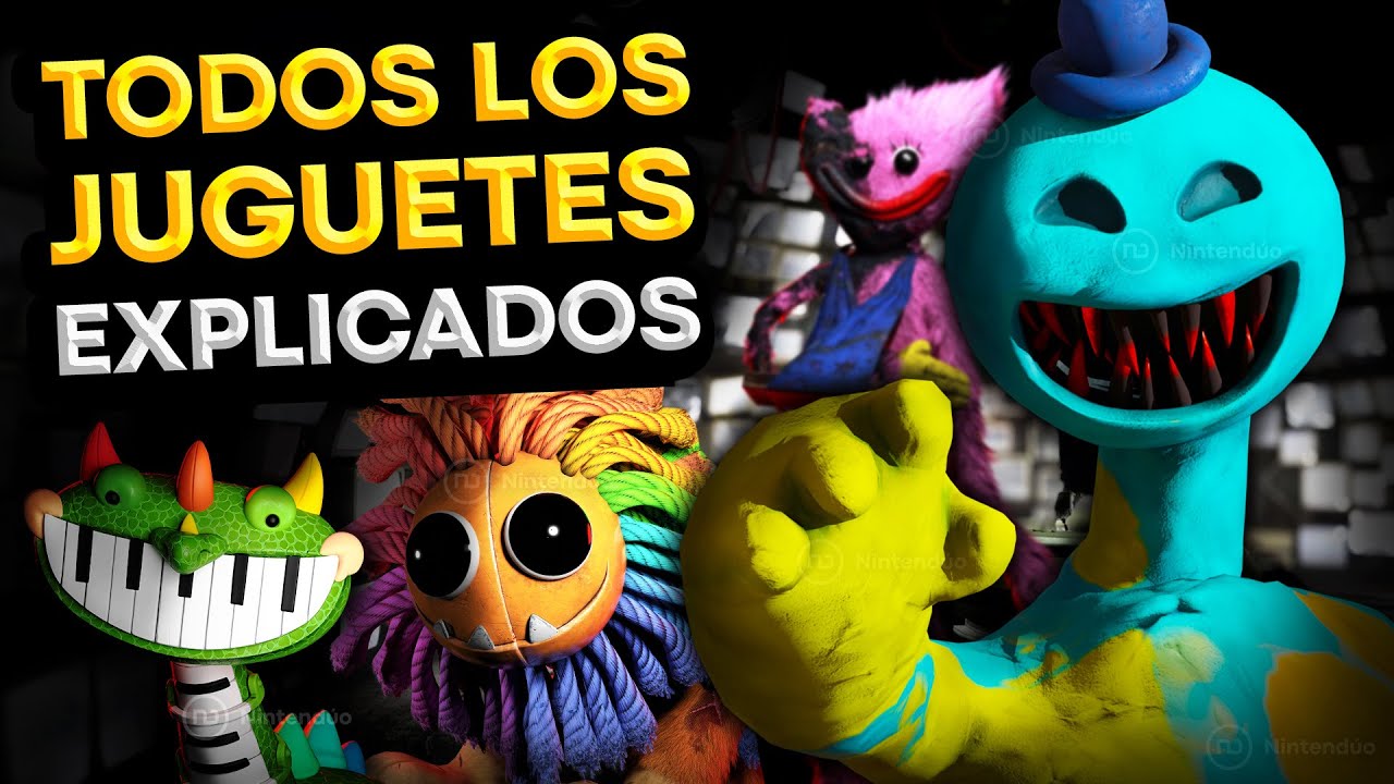 TODOS Los Juguetes EXPLICADOS de POPPY PLAYTIME Chapter 4  🌹