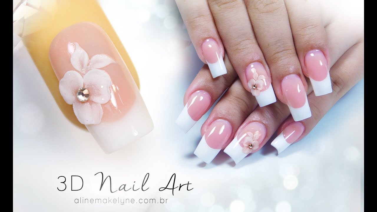 Flor 3D acrílico | Aline Makelyne