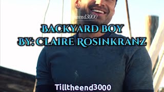 Bucky Barnes edit~ Backyard boy~ Falcon and the Winter soldier~