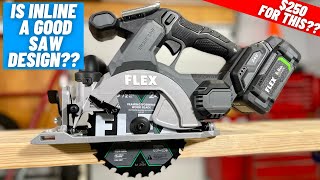 Why Buy An Inline Saw??  ||  FLEX FX2131A1C  ||  Circular Saw Kit