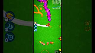 No Mercy for Big Worms! 🐍💀 Worms Zone Epic Gameplay👿🐍#snake #epickills #bigsnakegame #gaming #viral