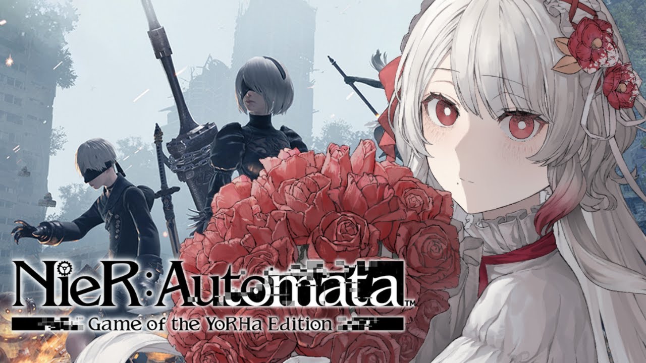 NieR:Automata / #3 】flowers for m[A]chines【 #千束めりあ / #Vtuber 】 - YouTube