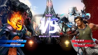 MARVEL VS. CAPCOM: INFINITE Venom,Dormammu Gameplay In Arcade Mode