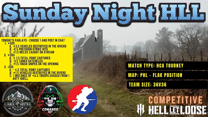 Hell Let Loose - CTM 360 vs Comando OGT - Purple Heart Lane Flak Position - Comp PC HLL HCA