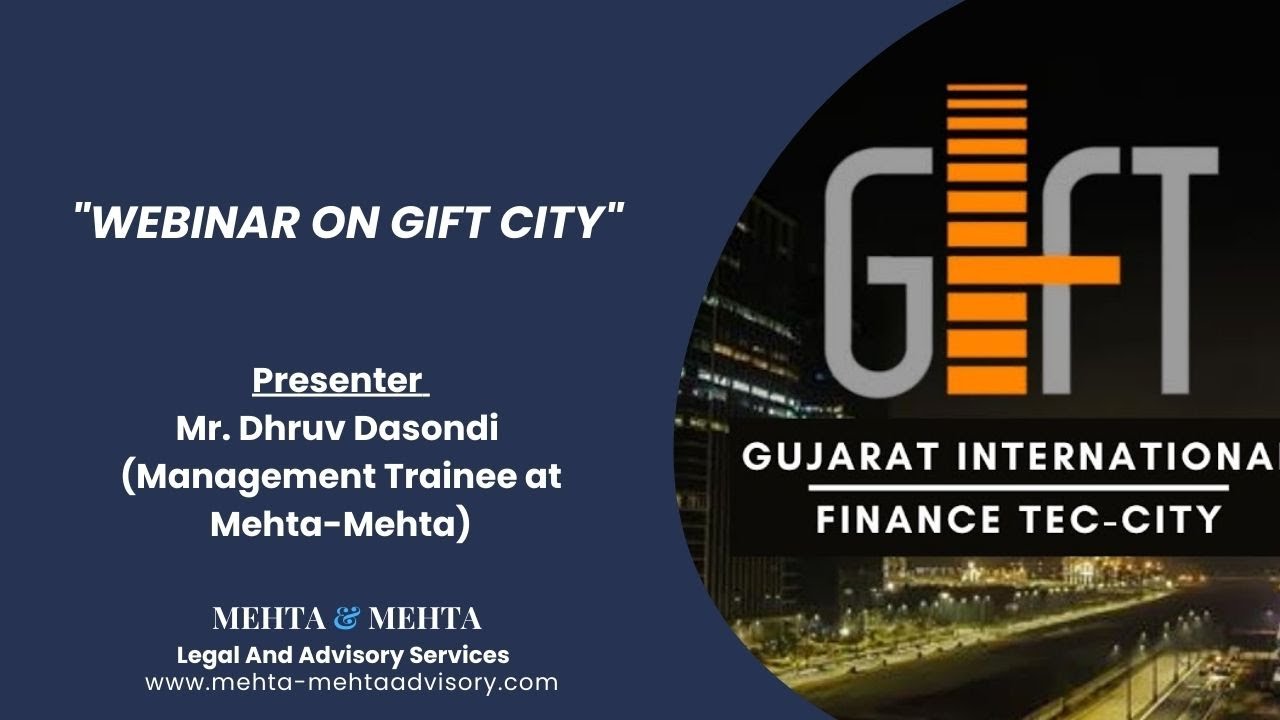 Webinar on GIFT City #webinar #webinarseries