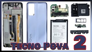 Tecno Pova 2 Disassembly Teardown Repair Video Review