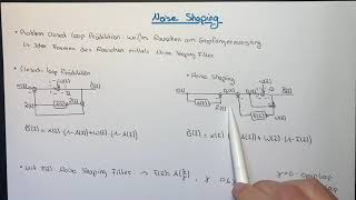 Noise Shaping | Quellencodierung