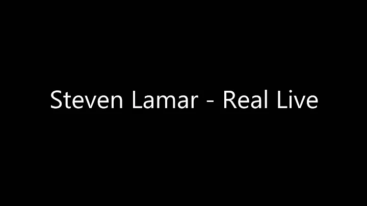 Steven Lamar - Real Live (New Summer Club Banger)