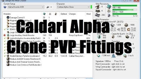Caldari Alpha Clone PVP Fittings